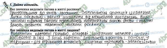 ГДЗ Биология 6 класс страница 30.5